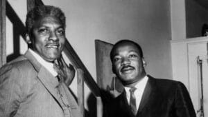 Bayard Rustin and Martin Luther King Jr.