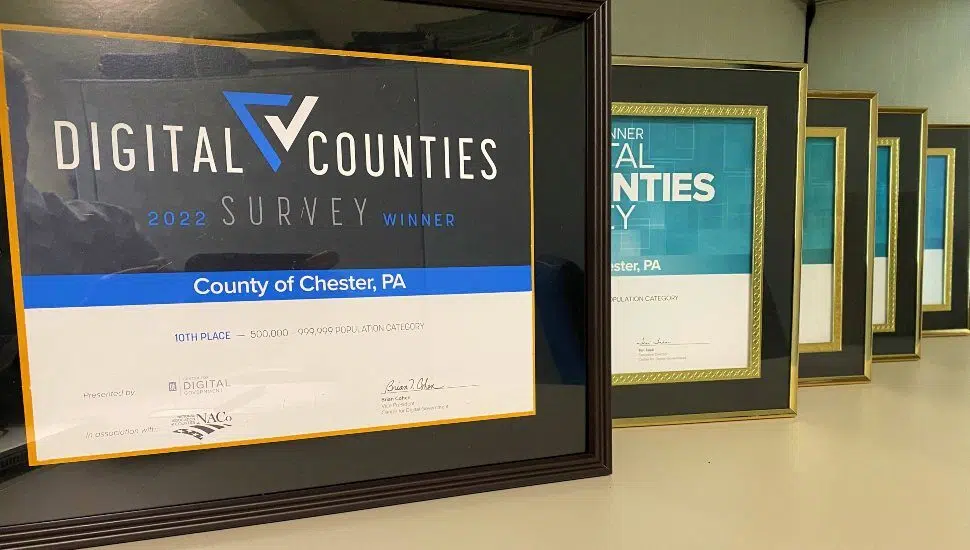 Chester County Ranks in Top Ten for Digital Counties in Nation