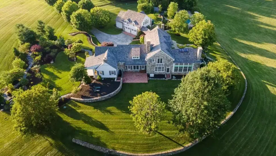 Malvern Bank House of the Week: Attractive Traditional on 182 Fantastic Acres in Coatesville