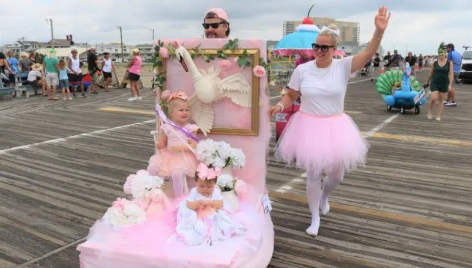 Czabator family at Ocean City Baby Parade