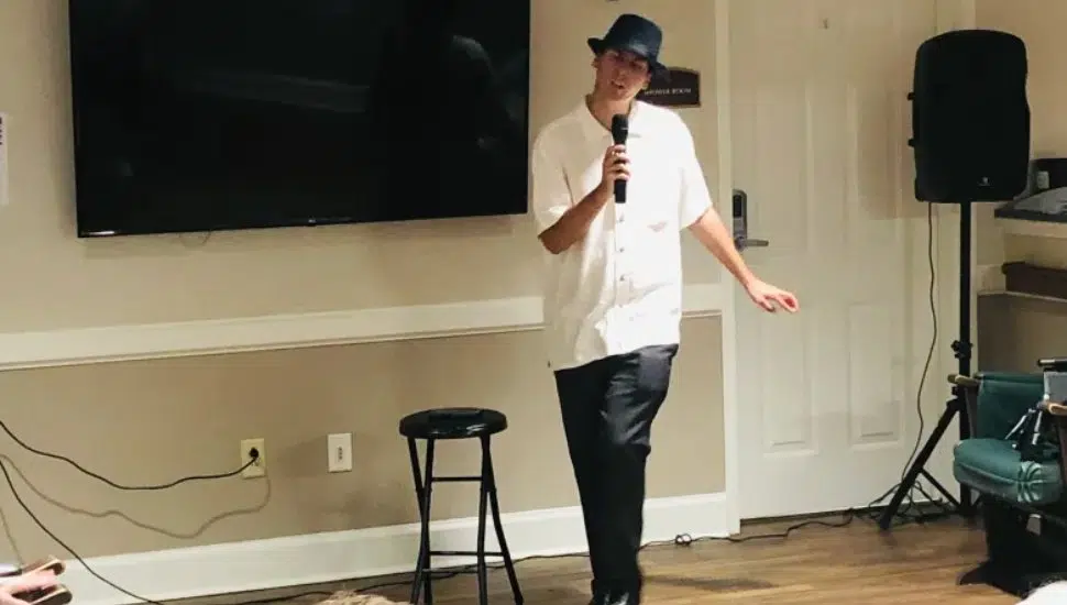 Vincent Romano singing