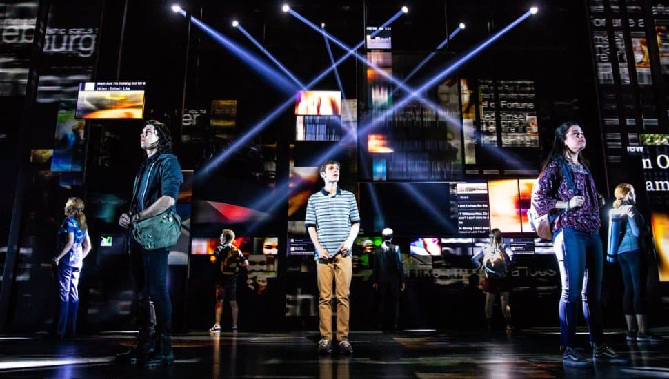 Dear Evan Hansen on stage