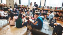 community learning in a library