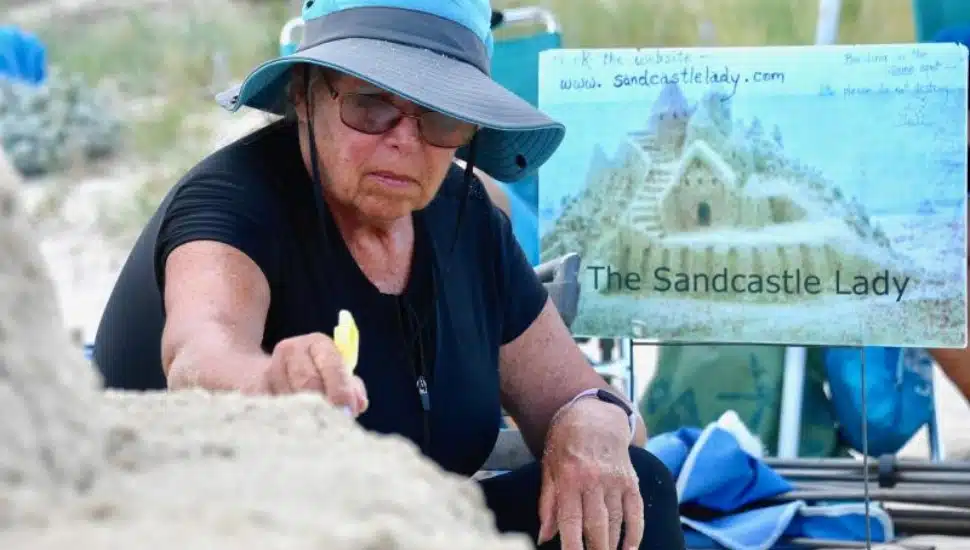 This Local Artist Is Known as the Sandcastle Lady