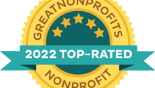The GreatProfits Seal designating the 2022 top-rated nonprofit.