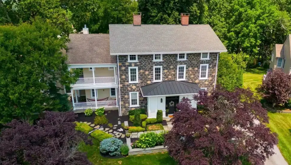 Malvern Bank House of the Week: 1700s Farmhouse in a West Chester Suburban Neighborhood