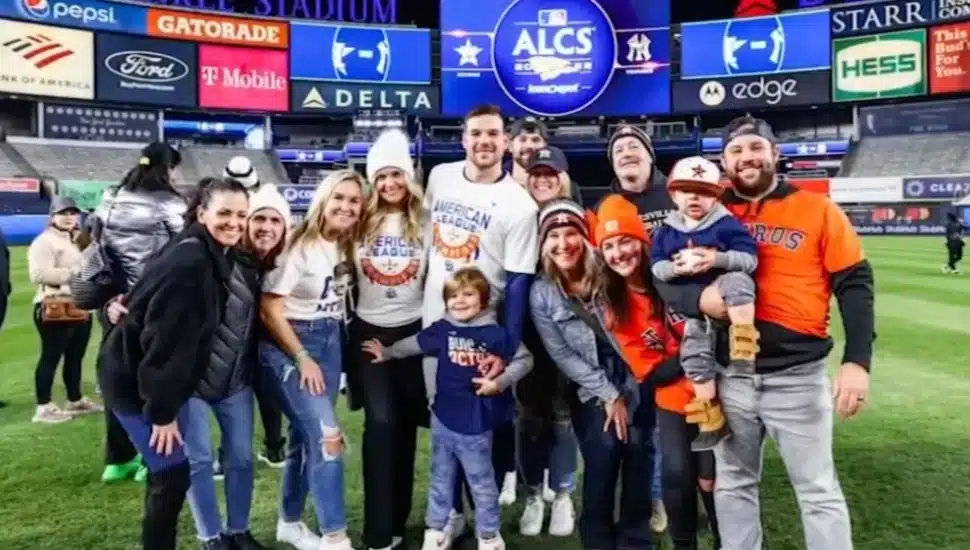 Chas McCormick and family