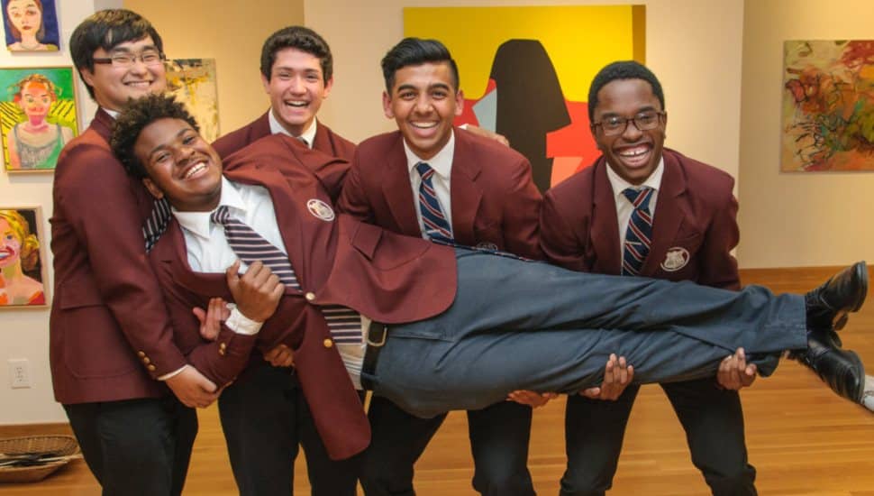 Church Farm School students