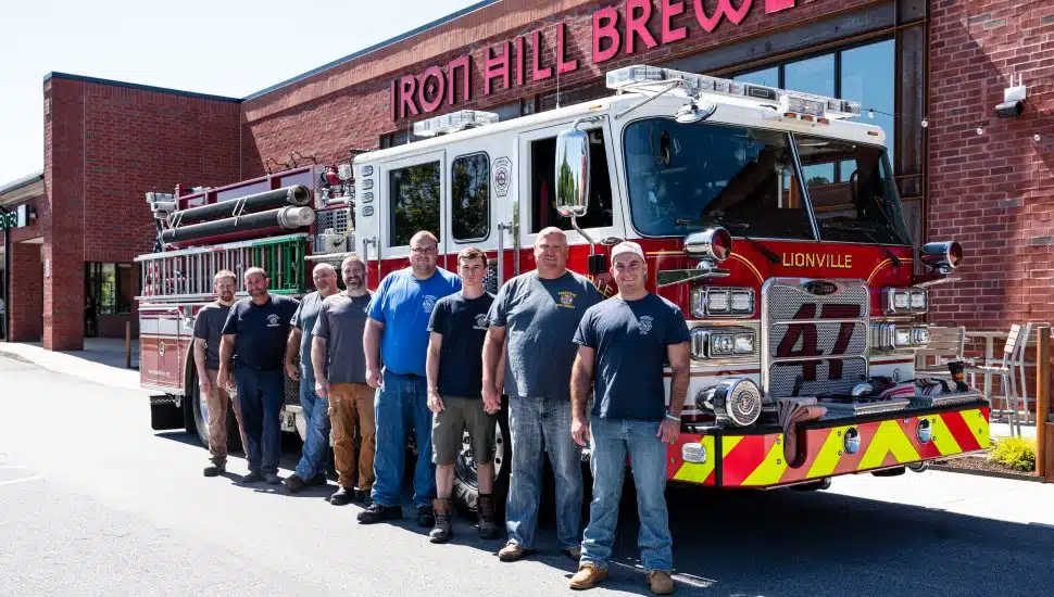 Lionville Fire Company Honored with Exclusive Beer by Iron Hill Brewery