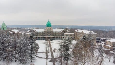 Immaculata University winter session campus