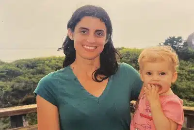 Rebecca Rhynhart with her daughter Julia