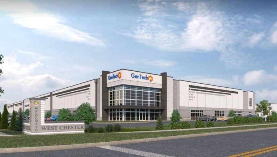 Wyeth Pharmaceutical factory site rendering