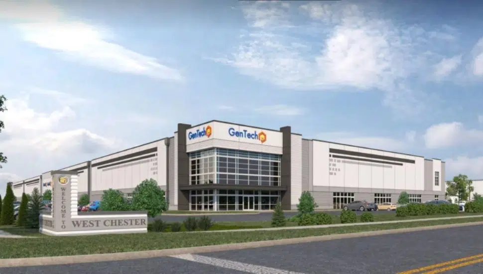 Wyeth Pharmaceutical factory site rendering