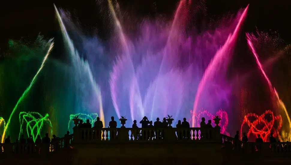 longwood gardens fountains