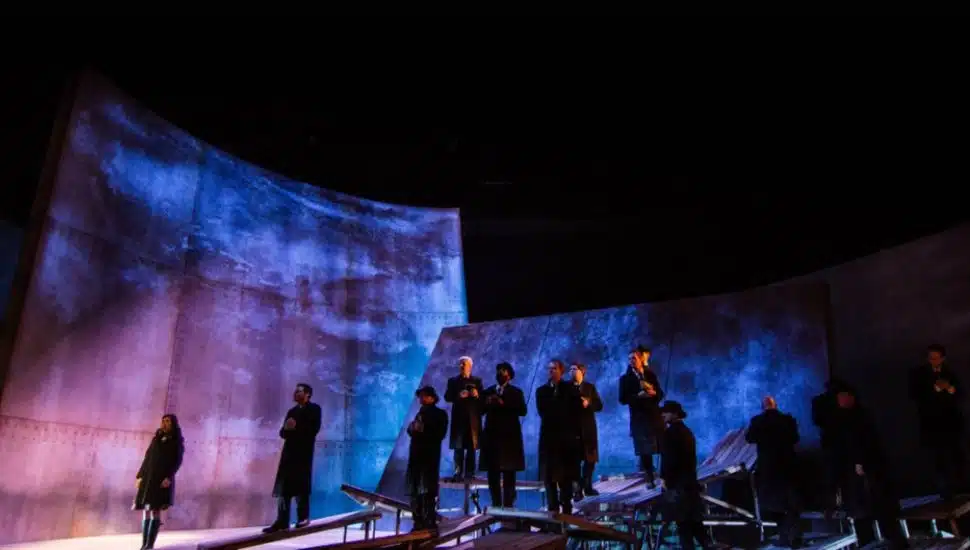 Opera Philadelphia chorus led by Elizabeth Braden