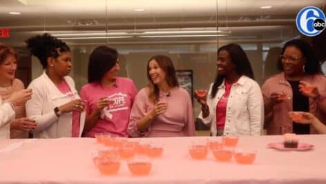 Pinkin it up fundraiser for breast cancer nonprofit
