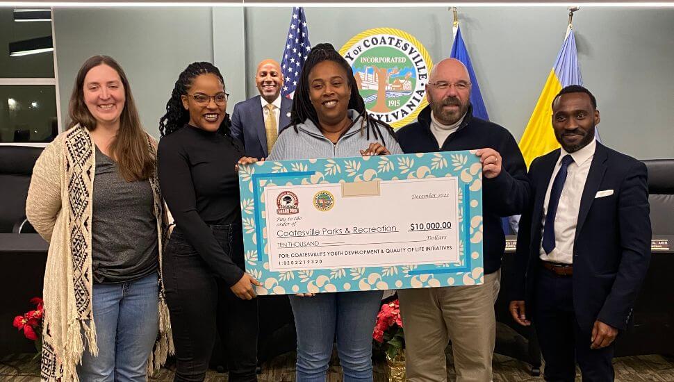 Coatesville Grand Prix $10,000 Check Presentation