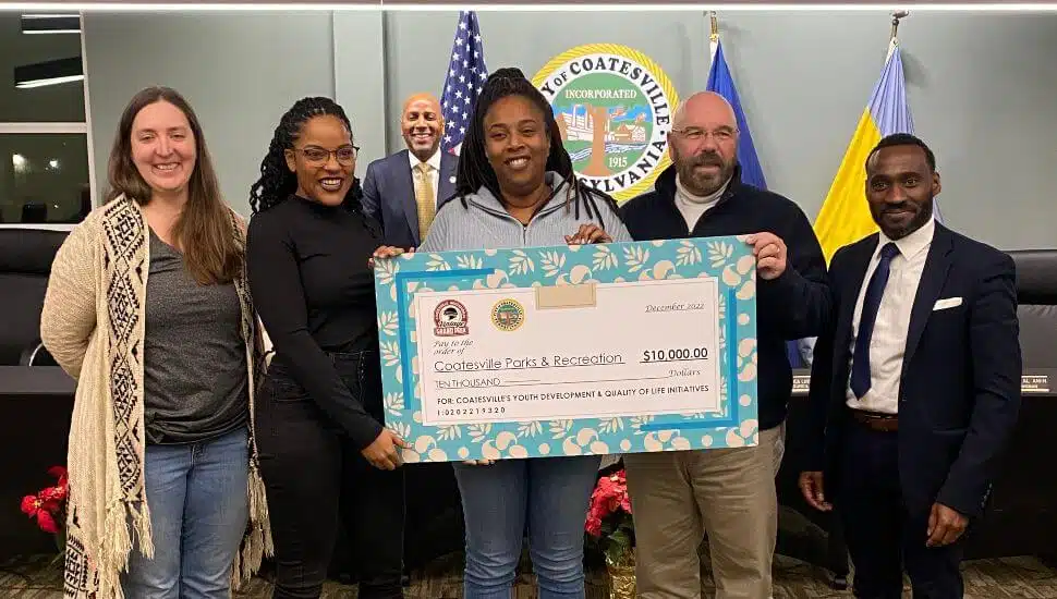 Coatesville Grand Prix $10,000 Check Presentation