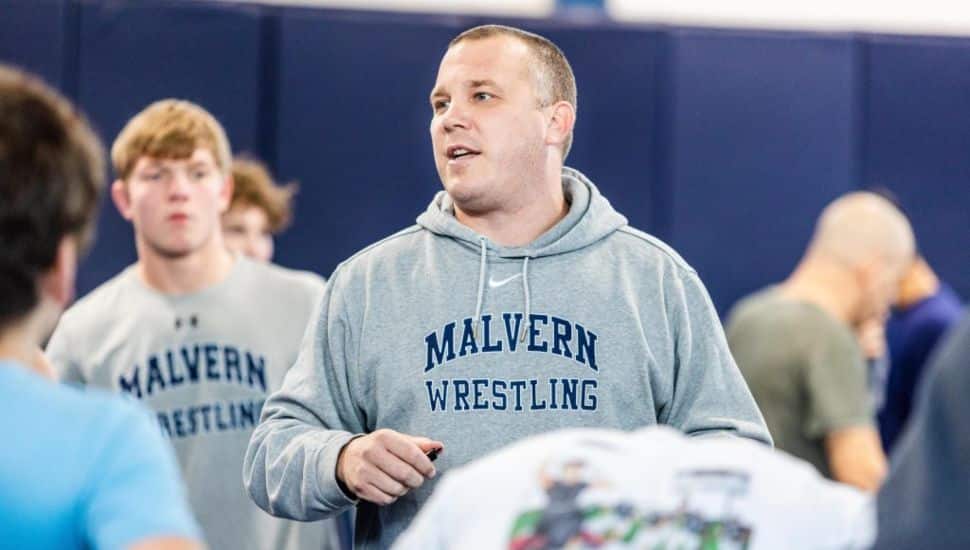 Malvern Prep Coach Nate Lautar
