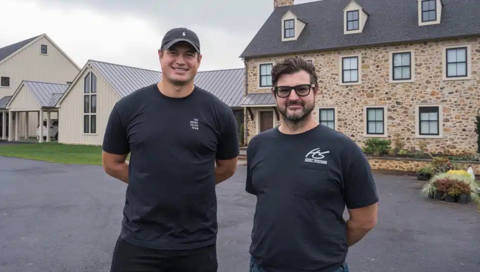 Former Eagle Spending Post-Pro Football Days Enjoying His Modern Smart Home in West Chester