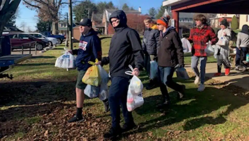 Chester County Council Scouts Deliver 26,137 Pounds of Sustenance to Area Food Banks