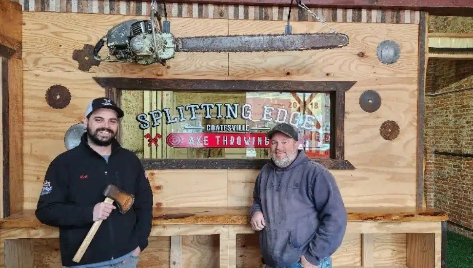 Splitting Edge Axe Throwing Opens Its Third Location in Coatesville