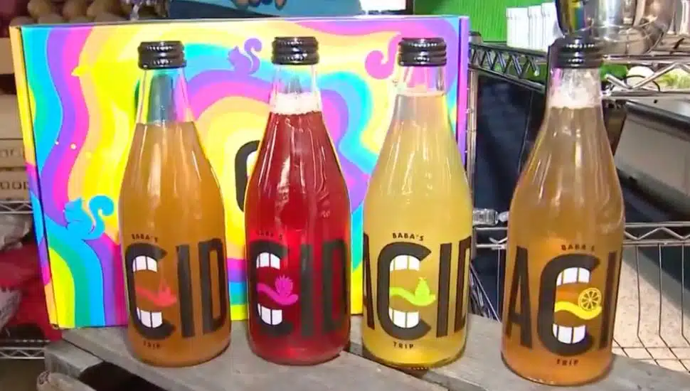Baba's Acid Trip bottles