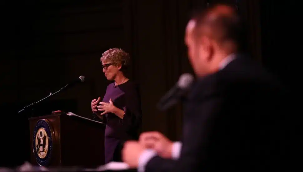 Houlahan at State of the Sixth Town Hall