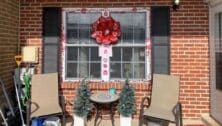 A home decorated for Valentine's Day as part of the Home of the Sparrow 'Decorating for a Mission' event