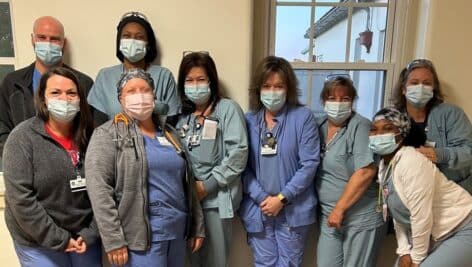 staff at Chester County Hospital