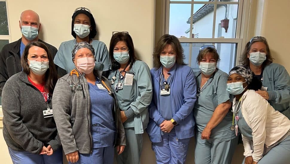 staff at Chester County Hospital