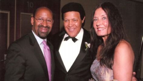 Chubby Checker and Catharina Lodders, right.
