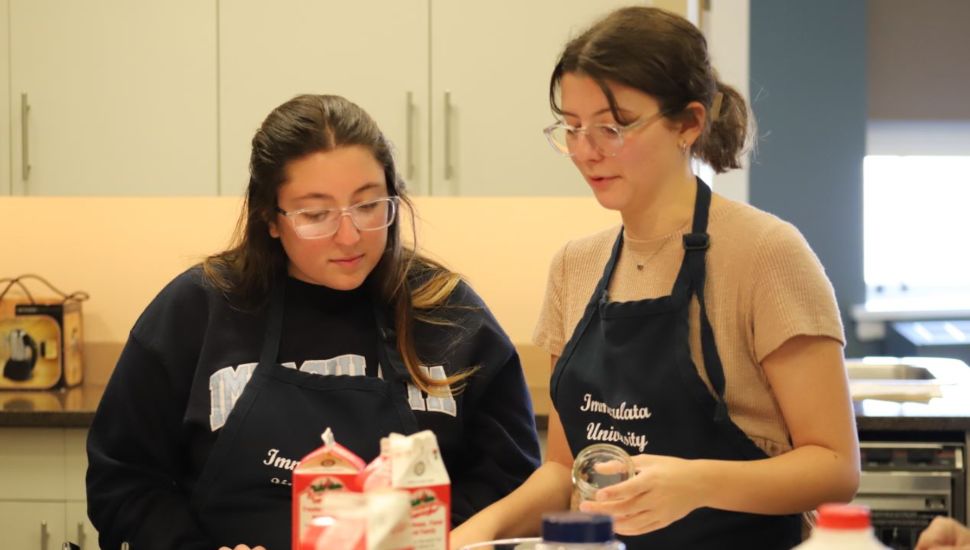 Immaculata Nutrition students