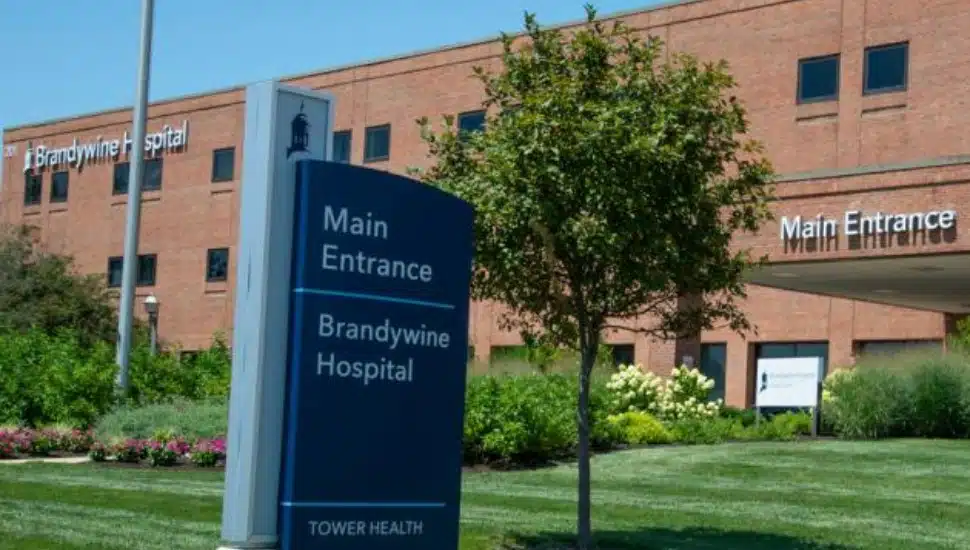 The now shuttered Jennersville Hospital.