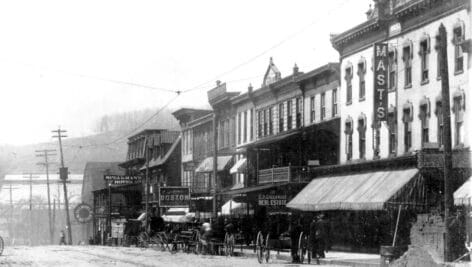 coatesville streets in the 1890s