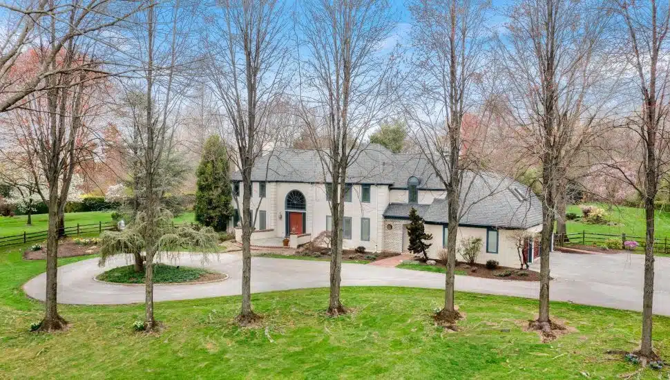 Malvern Bank House of the Week: Stunning French Colonial on Peaceful Lot in Malvern