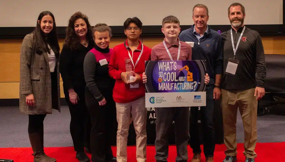 Winners of the Outstanding Overall Video from Coatesville Area Intermediate High School.