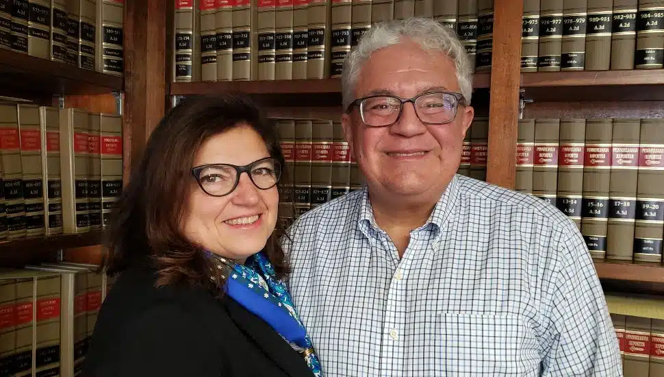 Stephanie and Vasilios J. Kalogredis.