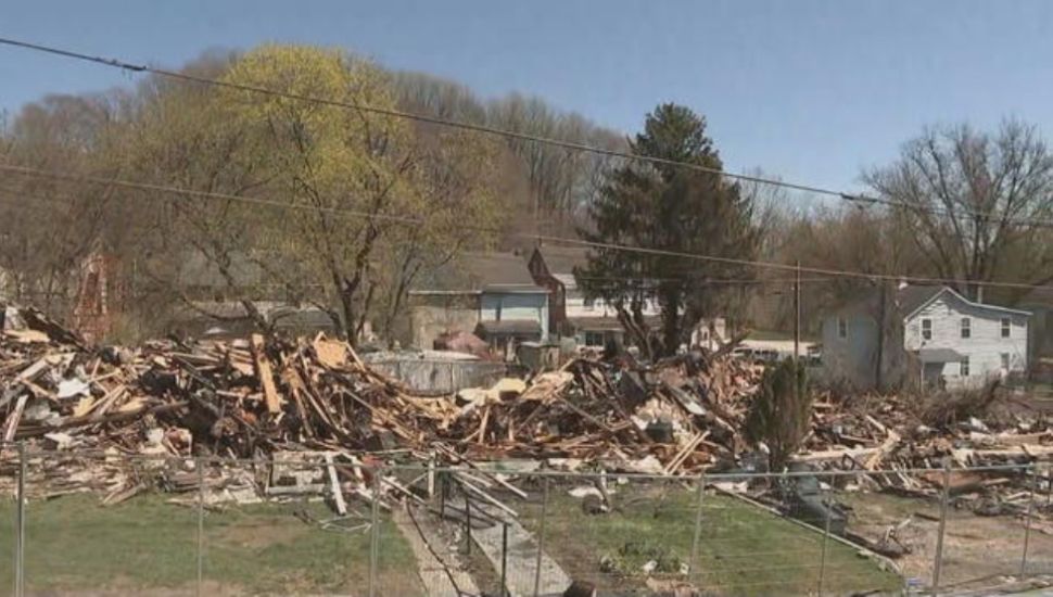 parkesburg fire wreckage