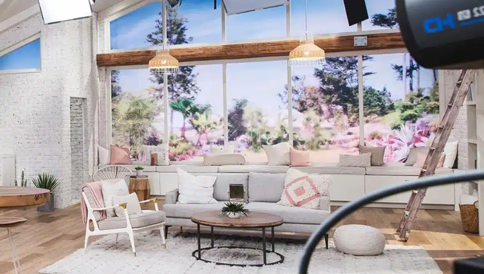 A QVC studio.