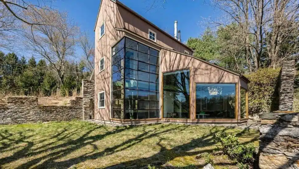 Award-Winning Property Made from Old Barn Ruins Hits Market in Romansville