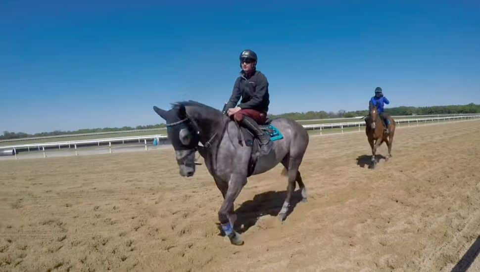 Parker Hendriks on horse