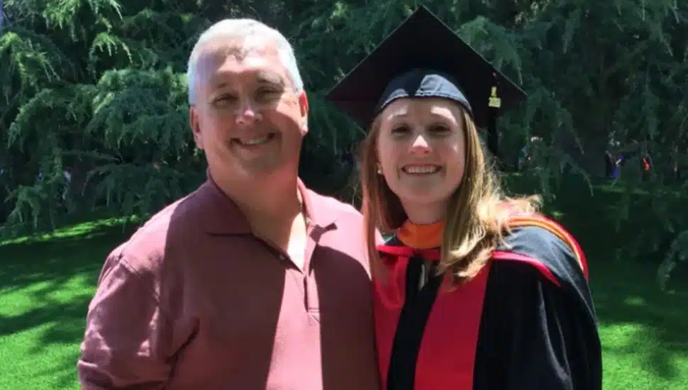 David Kirk Seagers and his daughter Kirsten Seagers Szalapski.