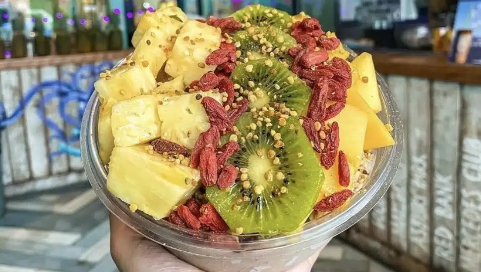Acai bowl from Playabowls