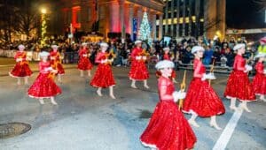 west chester christmas parade dancers