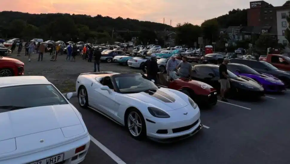 Cars at the Coatesville Invitational Vintage Grand Prix last year.
