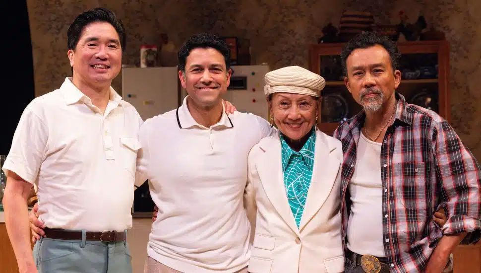 Cast from People's Light's most recent play, True West.