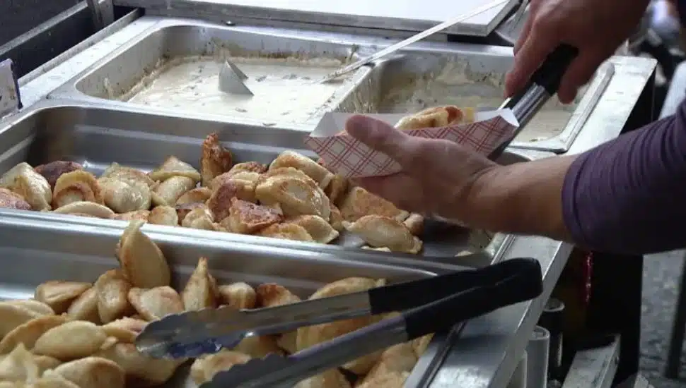 food at Mushroom Festival