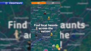 Frightmaps Halloween app