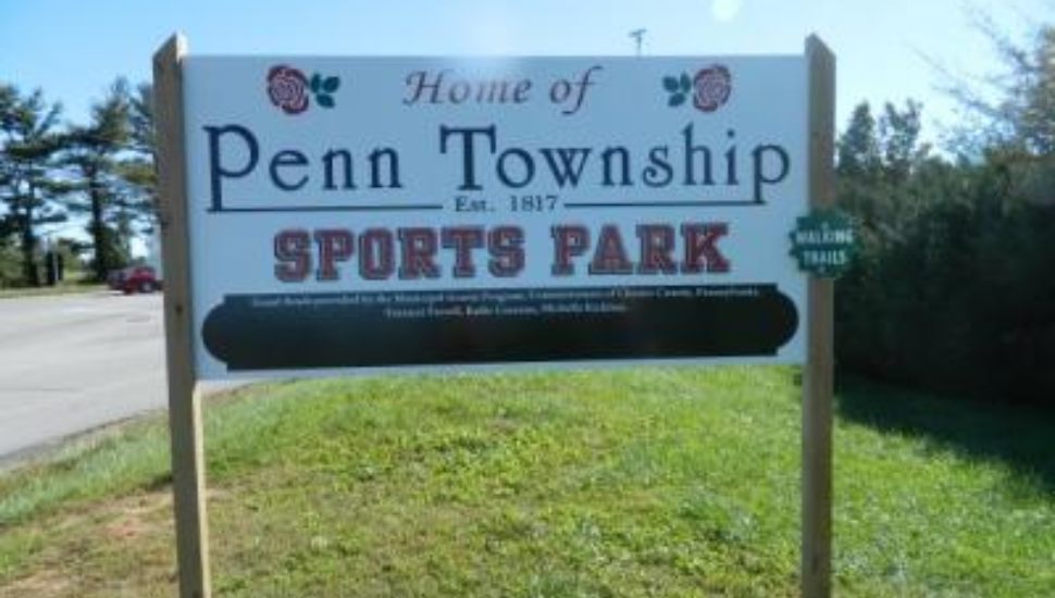 Penn township sports park sign
